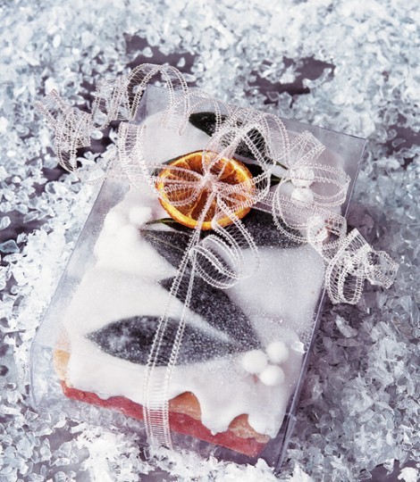 Mini orange Madeira cakes