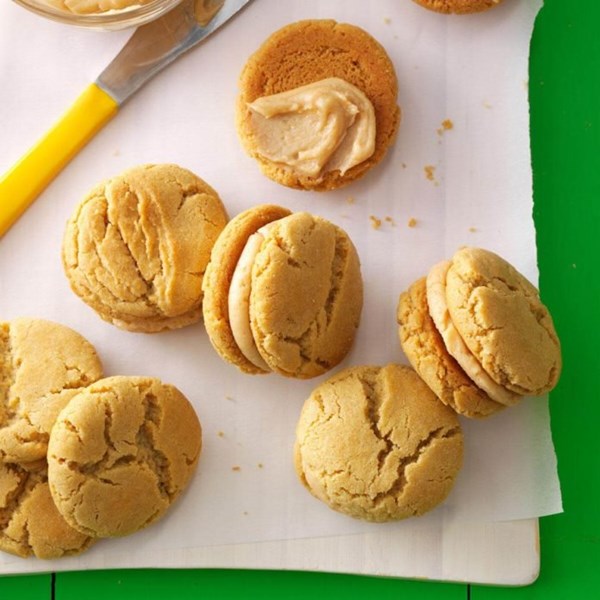 Mini peanut butter sandwich cookies