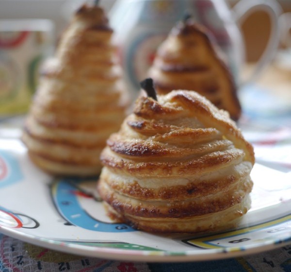 Mini pear pies