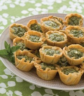 Mini phyllo cups