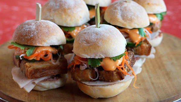Mini pork banh mi