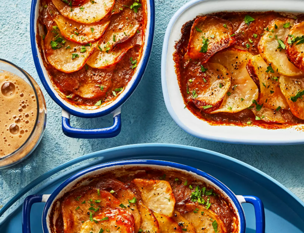 Mini potato, steak, and chorizo pies