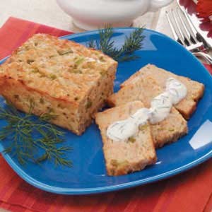 Mini salmon loaf