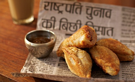 Mini samosas