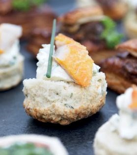 Mini scones (but not for tea)