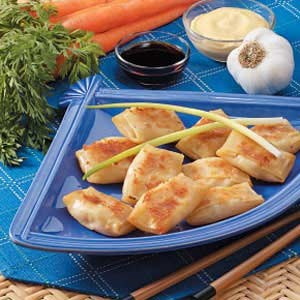 Mini shrimp rolls