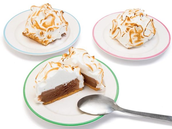 Mini s’mores baked Alaska