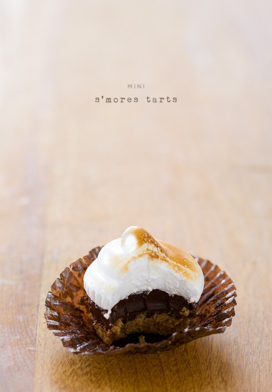 Mini s'mores tarts