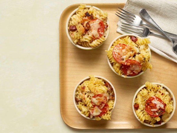 Mini Spanish mac and cheese
