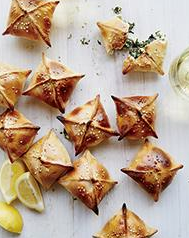 Mini spinach-and-herb pies