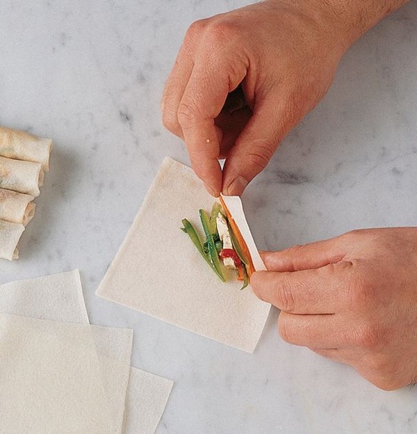 Mini spring rolls                  