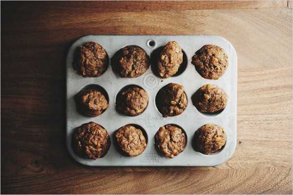 Mini sweet potato muffins