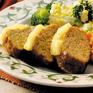 Miniature ham loaves 
