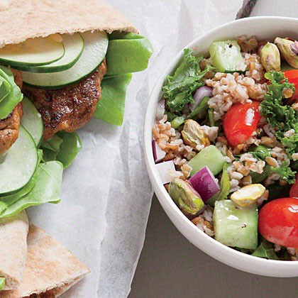 Mint and pistachio tabbouleh