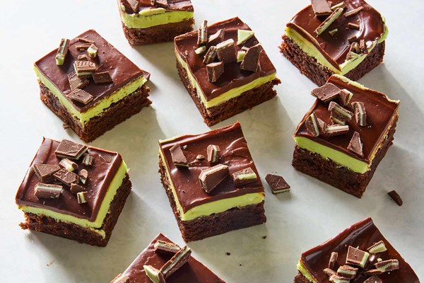 Mint brownies