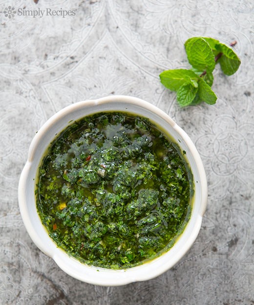 Mint chimichurri