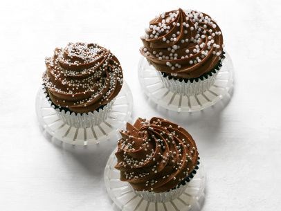 Mint chocolate cupcakes