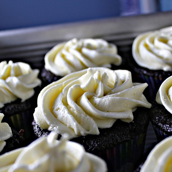 Mint chocolate cupcakes
