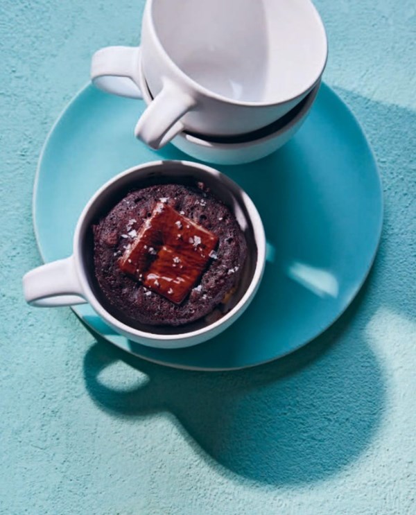 Mint chocolate [mug cake]