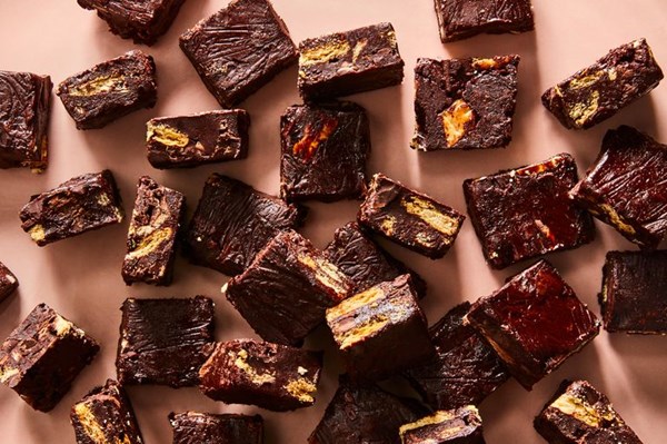 Mint-chocolate torrone