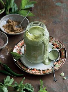 Mint chutney (Babari ko achar)
