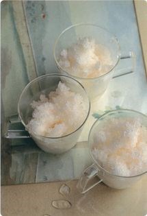 Mint granita