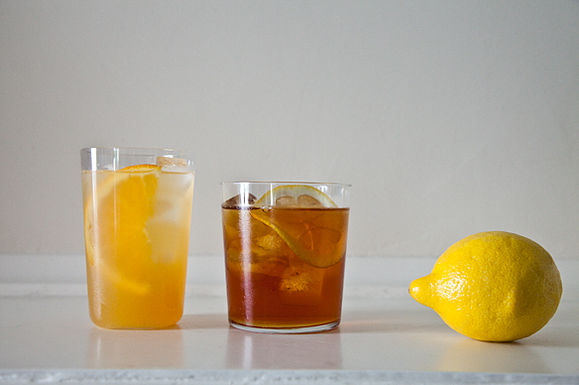 Mint iced tea