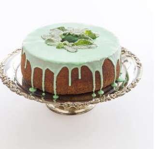 Mint julep cake