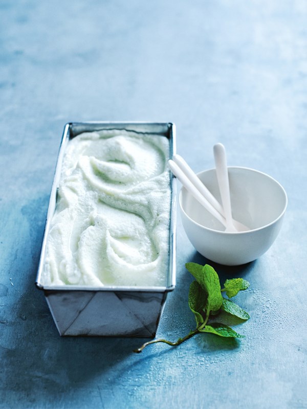 Mint sorbet