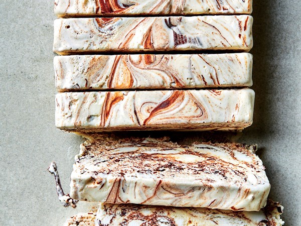Mint stracciatella semifreddo