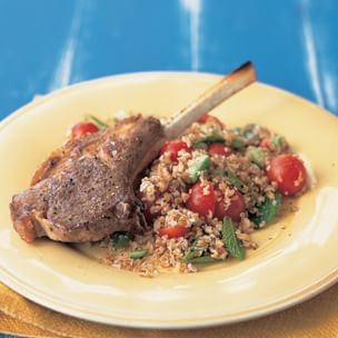 Mint tabbouleh with Sweet 100s