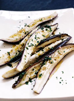 Minted eggplant