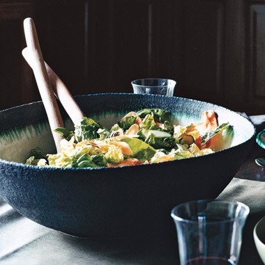 Minted green salad
