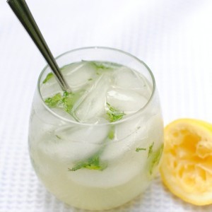 Minted lemonade