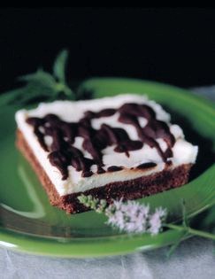 Minty brownies