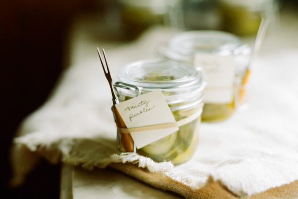 Minty pickles