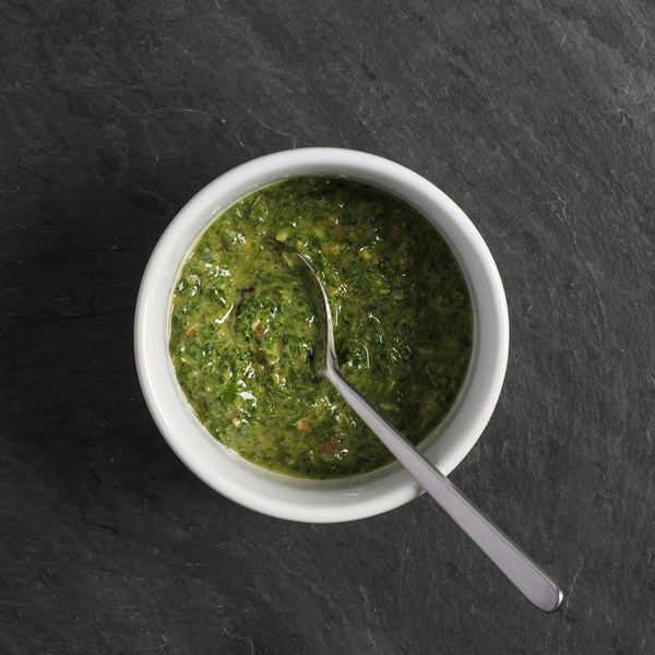 Minty salsa verde
