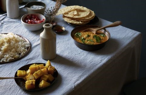 Minty yogurt sauce
