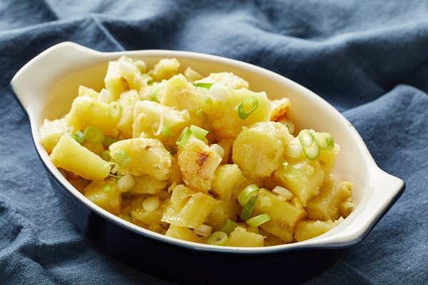 Mirin-glazed parsnips with ginger and scallions