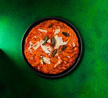 Miso and chilli squash tarte Tatin