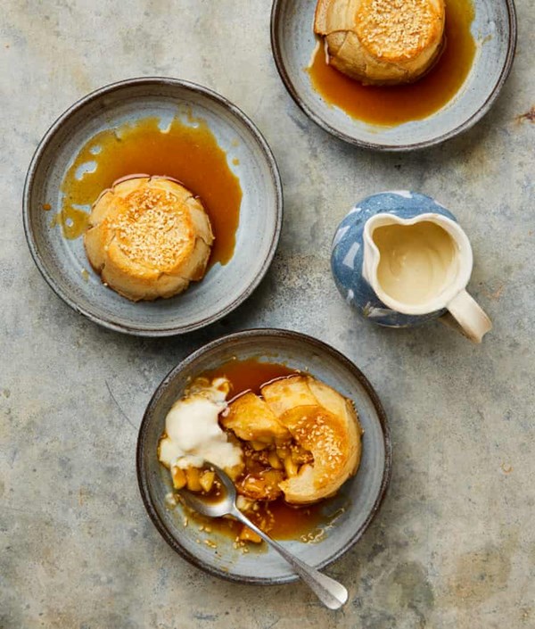 Miso apple charlottes