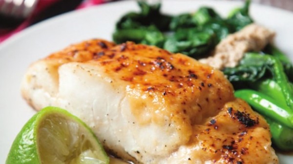 Miso baked black cod