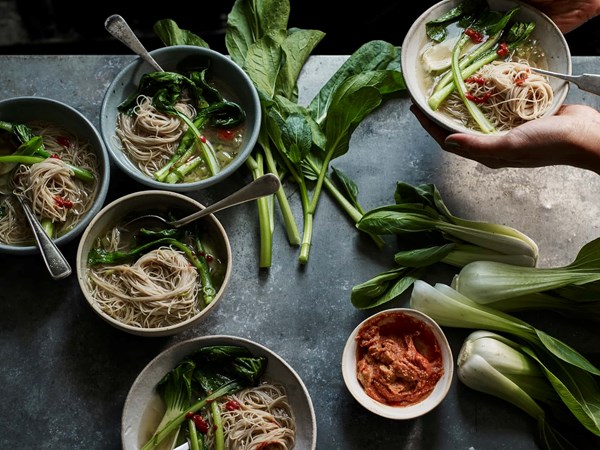 Miso broth