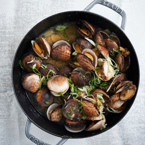 Miso clams