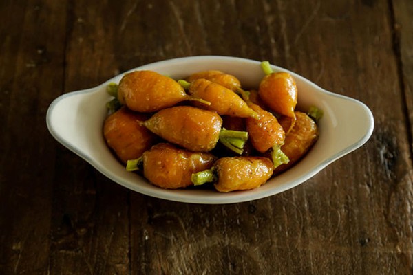Miso curry carrots