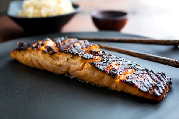 Miso-glazed fish