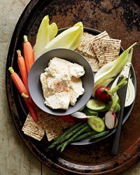 Miso-infused cream cheese spread