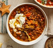 Miso lentil & cabbage soup