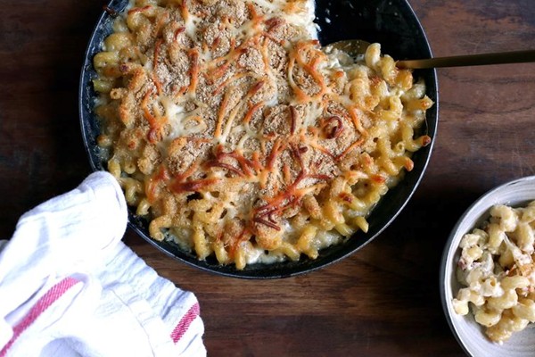 Miso mac and cheese