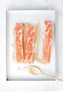 Miso-marinated salmon